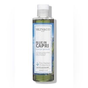 New Skin & Co blue in Capri shower gel